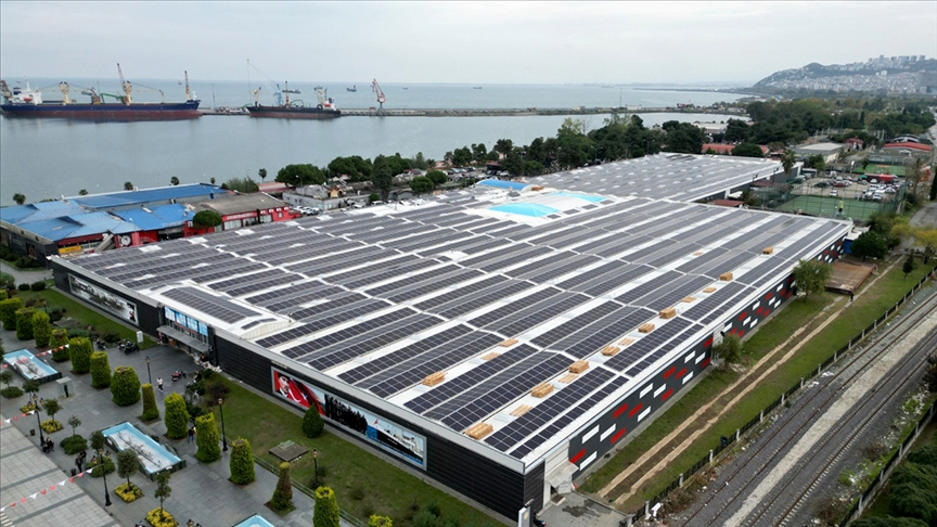 Samsun’da GES projesi ile 1500 evin elektriği çarşı “çatısında” üretilecek.